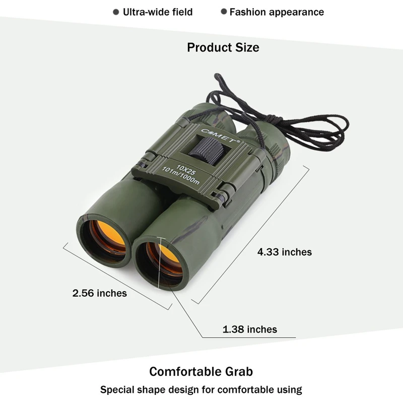 دوربین دوچشمی کومت مدل 10X25 M101 عکس شماره 10