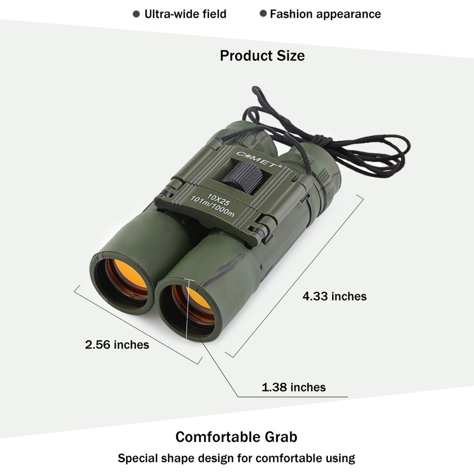 دوربین دوچشمی کومت مدل 10X25 M101 -  - 10