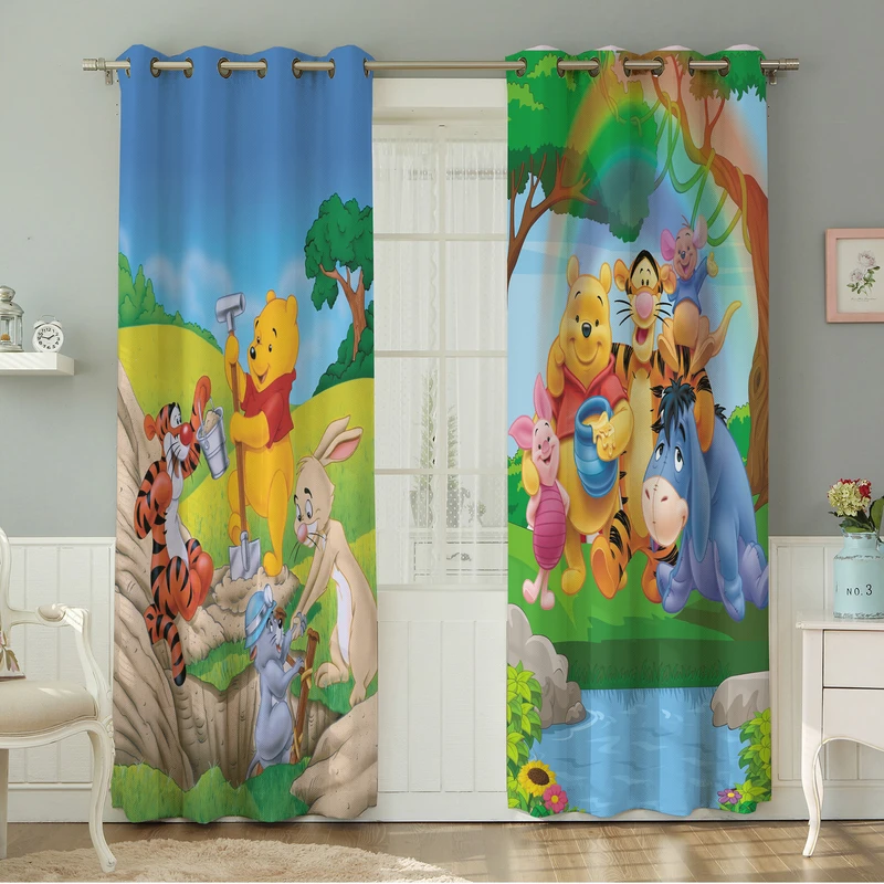 پرده نیروانا طرح کودک  مدل هازان کد 8231 سایز 140×280 سانتی متر