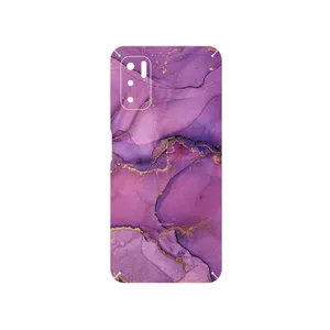 MAHOOT Purple Marble Cover Sticker for Xiaomi Redmi Note 10 5G