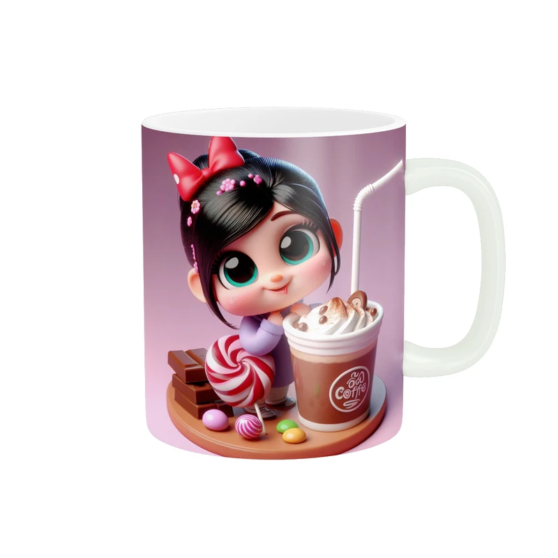 ماگ پاد آفرین طرح وانیلوپه مدل کیوت کد 892