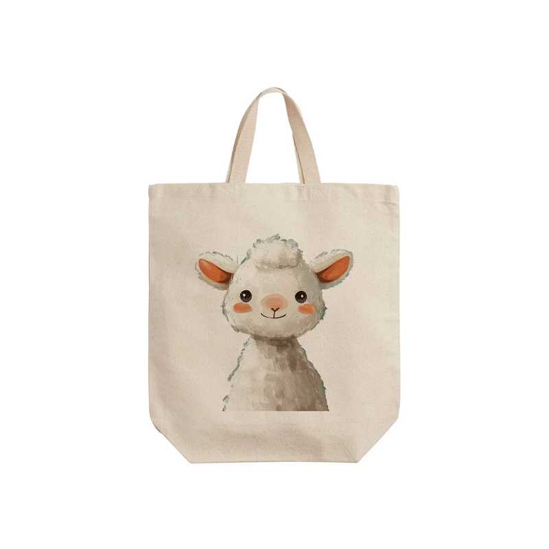 ساک خرید ترمه طراحان ایده مدل گوسفند یا ببعی بامزه کد strm1084 - S