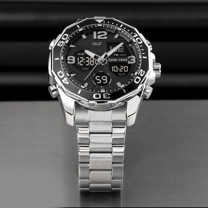 ساعت مچی دیجیتال مردانه اسکمی مدل 1649SL -  - 6