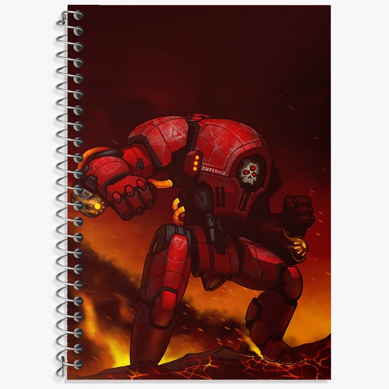 دفتر لغت 50 برگ خندالو طرح بازی تایتان فال (Titanfall) کد 32584