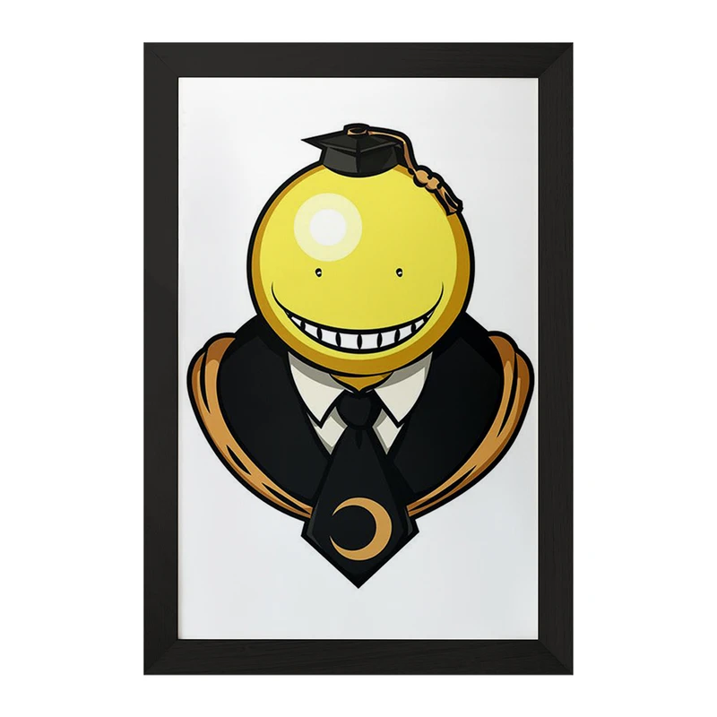 تابلو خندالو مدل کورو سنسی انیمه کلاس آدمکشی کد 32050