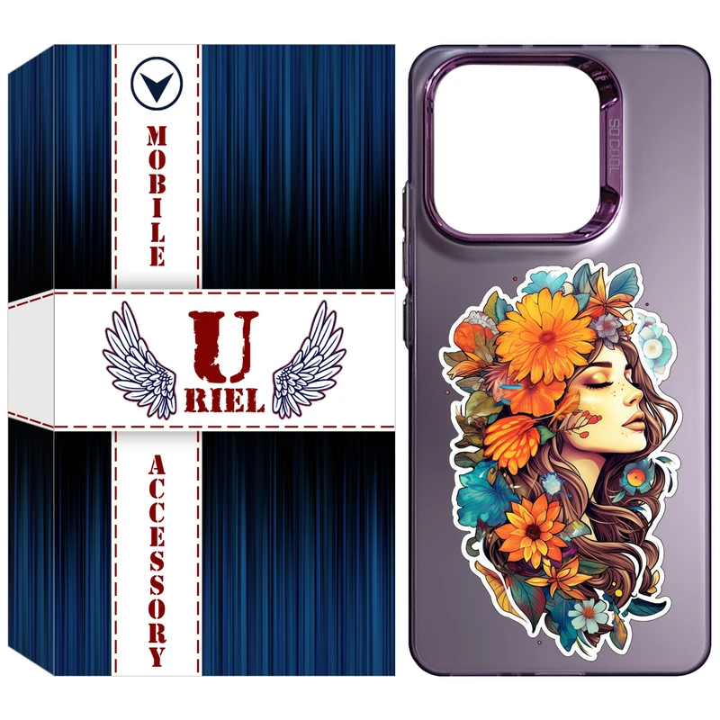 کاور یوریل مدل SCL کد 52 طرح دختر مناسب برای گوشی موبایل شیائومی Redmi Note 13 4G