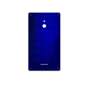 MAHOOT Blue-Holographic Cover Sticker for Nokia XL