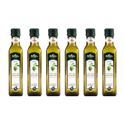 روغن زیتون فرابکر دلوین - 250 میلی لیتر مجموعه 6 عددی