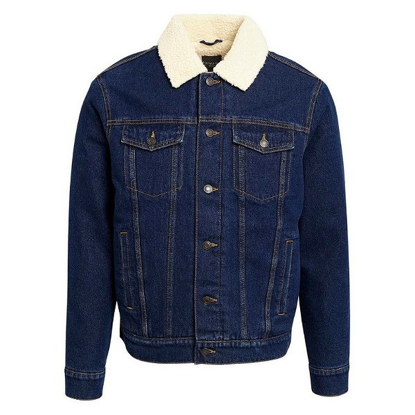 کت جین مردانه پیریمارک مدل داخل خزدار کد 84130