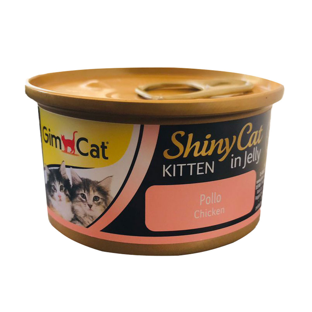 کنسرو غذای گربه جیم کت مدل kitten وزن 70 گرم