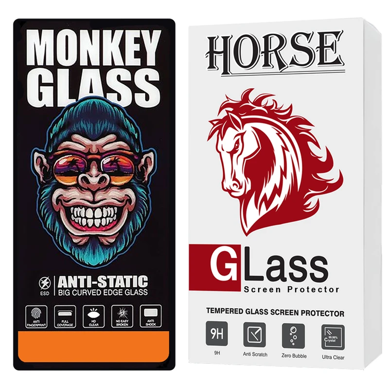 محافظ صفحه نمایش هورس مدل MONH مناسب برای گوشی موبایل سامسونگ Galaxy S25 Ultra