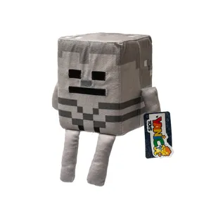 عروسک یانیک مدل اسکلت مکعبی ماینکرافت ارتفاع 10 سانتی متر