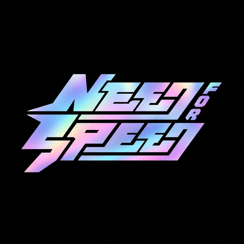 برچسب بدنه خودرو سولگی طرح Need For Speed هولوگرامی کد M249