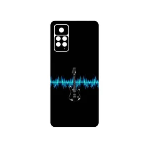 MAHOOT Electric Guitar Cover Sticker for Xiaomi Redmi Note 11 Pro