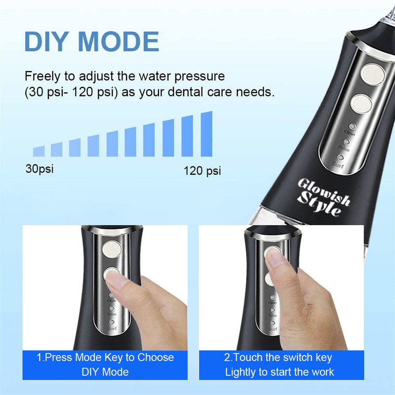 دستگاه واتر جت شست و شوی دهان و دندان گلویش استایل مدل WL-10