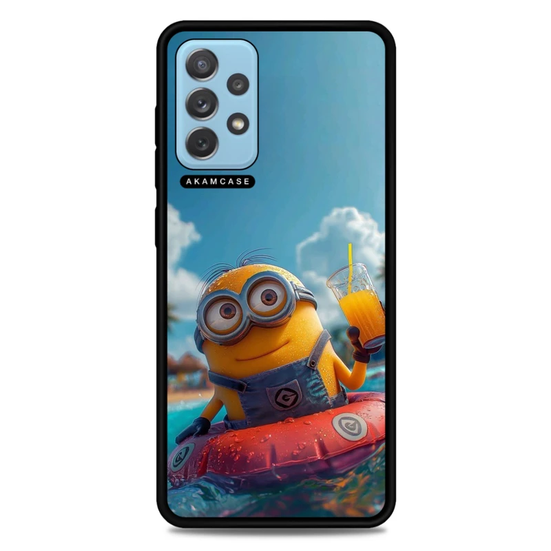 کاور آکام مدل AMC-WSGA72-MINIONS5مناسب برای گوشی موبایل سامسونگ Galaxy A72