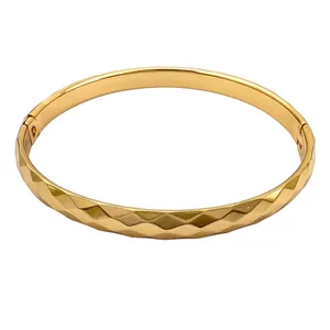 دستبند زنانه ژوپینگ مدل آینه ای مشبک  57 کد  B5063