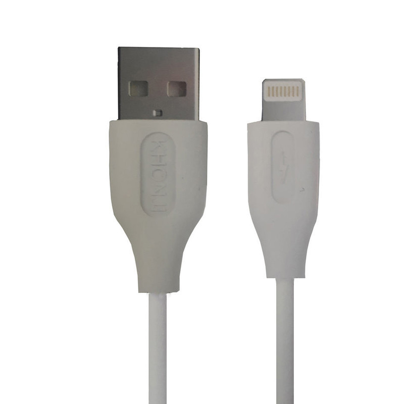 کابل تبدیل USB به لایتنینگ مدل 2028 طول 1 متر بسته 2 عددی