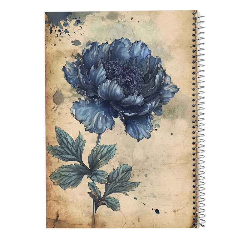 دفتر مشق 50 برگ مدوپد مدل گل کد DF13784