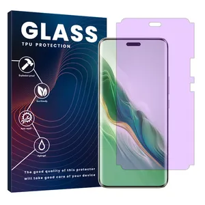 Glass Eye Care model purple filter screen protector suitable for Honor Magic 6 Pro Mobile phone 