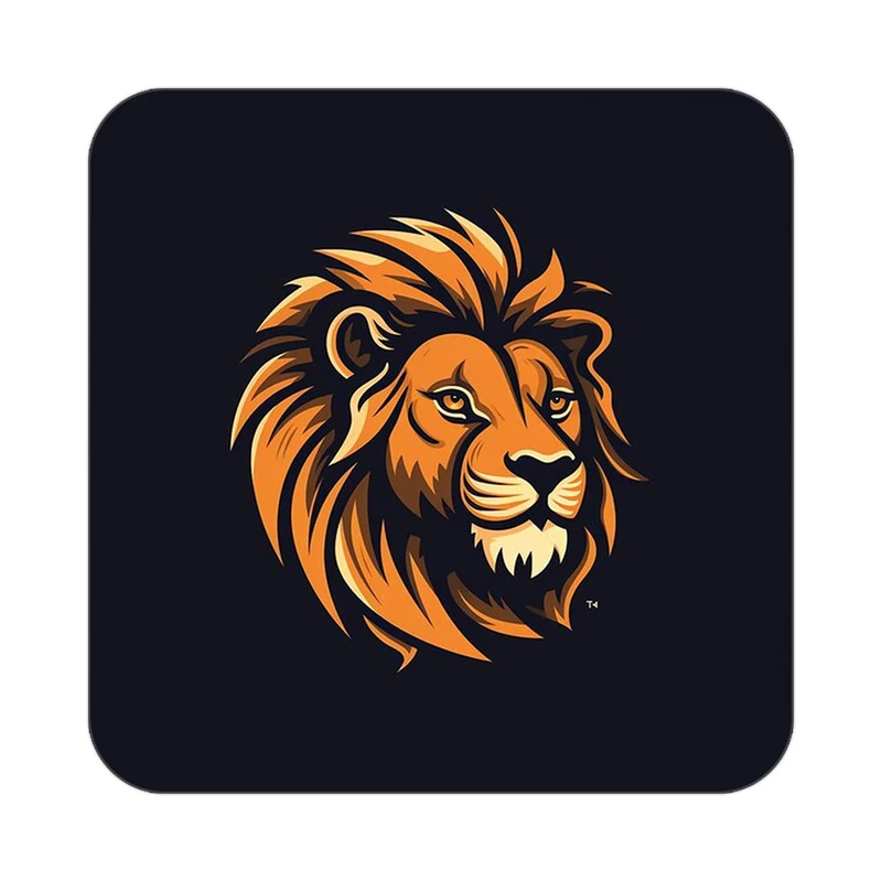 زیر لیوانی کاکتی طرح شیر مدل mp24116