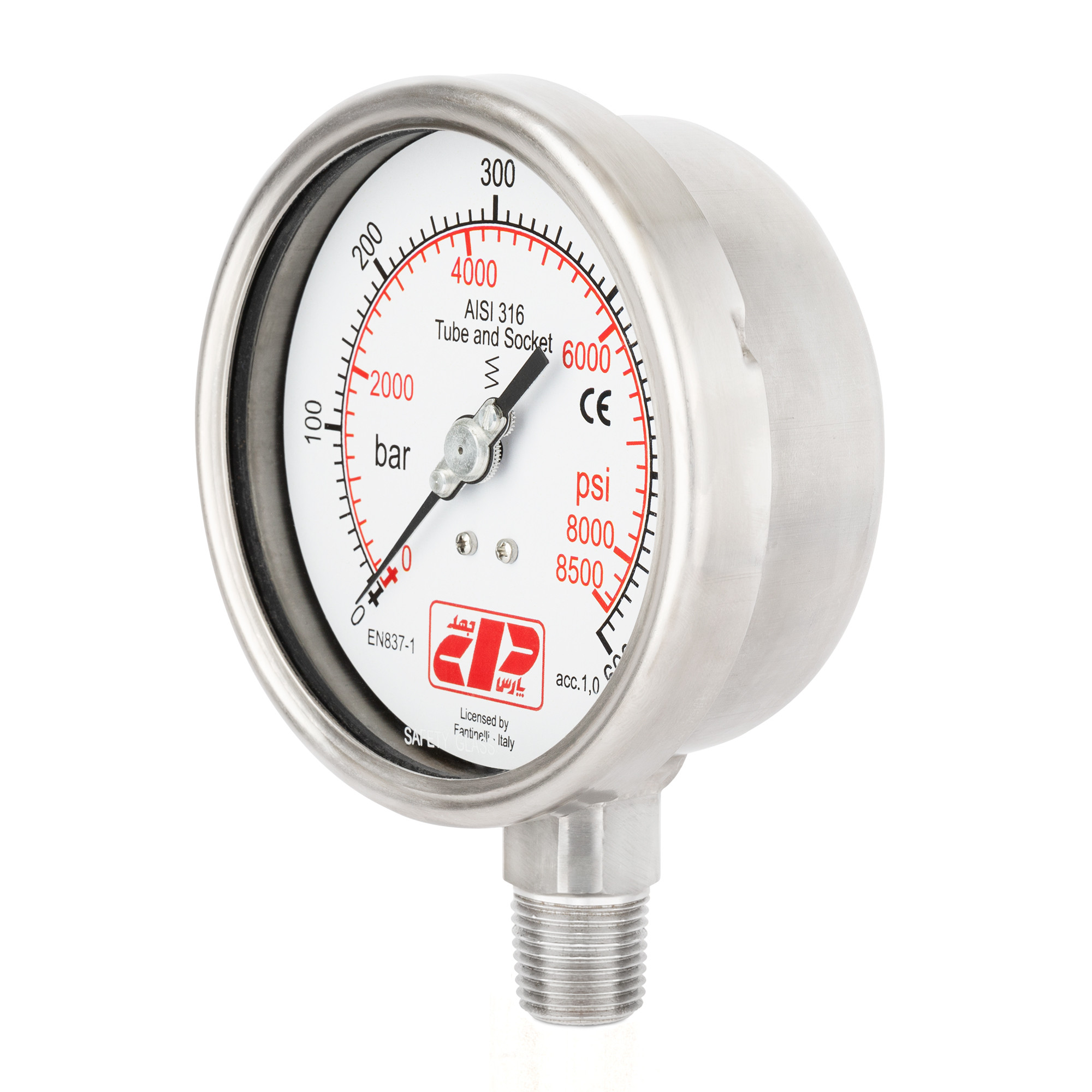 سنسور فشار پارس جهد مدل PJPG-2023 Range 0  600 bar