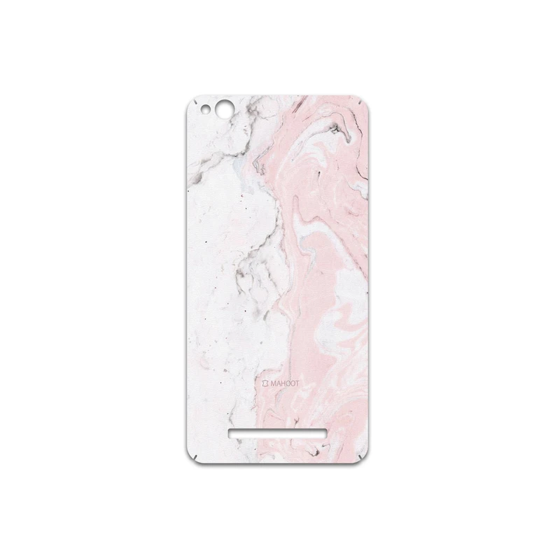 برچسب پوششی ماهوت مدل Blanco-Pink-Marble مناسب برای گوشی موبایل شیائومی Redmi 4A