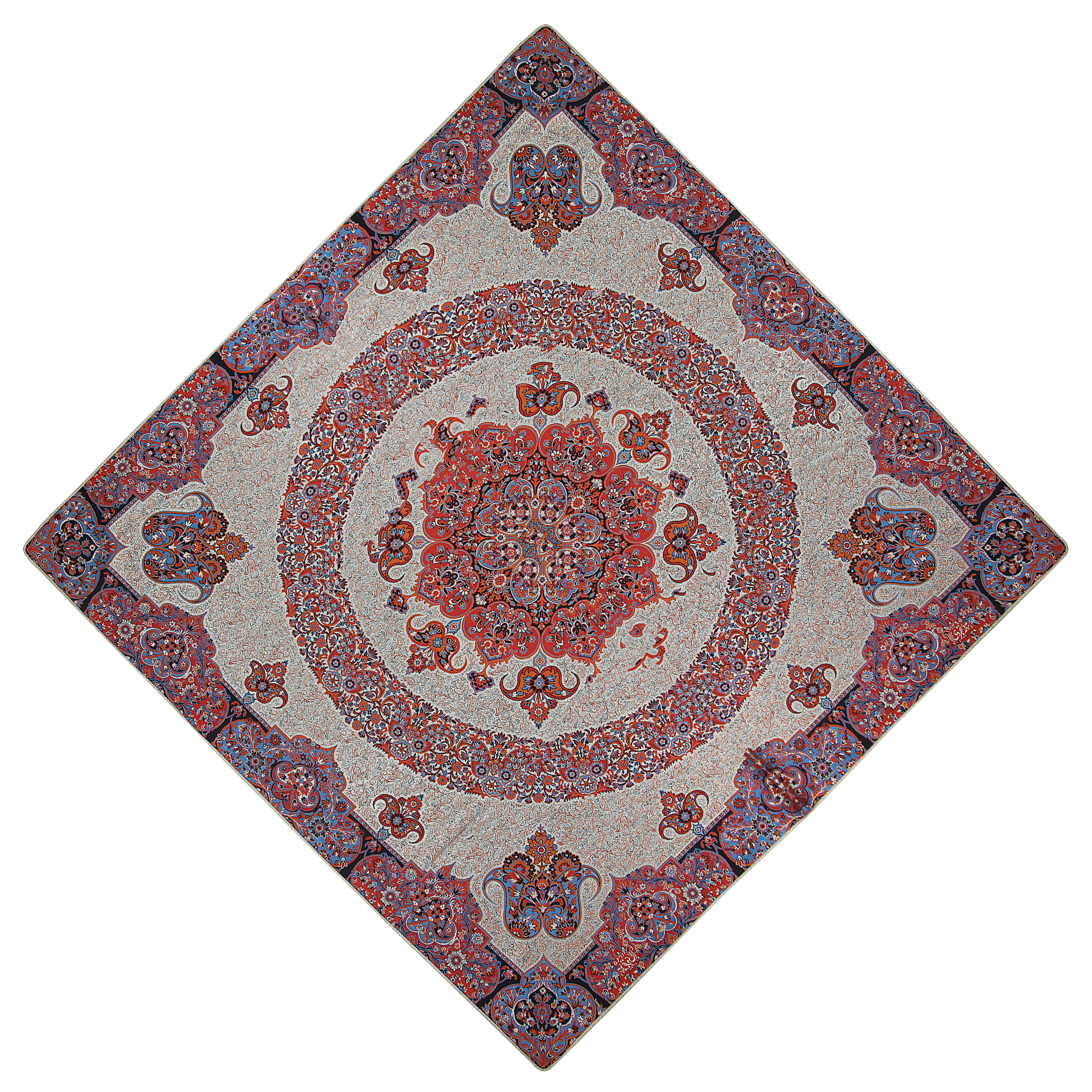رومیزی ترمه دستجردی مدل سپهر کد DRBL1.1