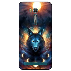 Megafone Wolf and Moon 8006 Cover For Asus Zenfone Go / ZB551KL