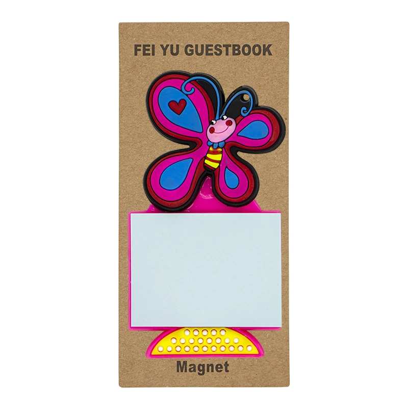 مگنت مدل یادداشت دار طرح پروانه کد 1328