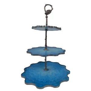 شیرینی خوری رزینی طرح دریا سه طبقه