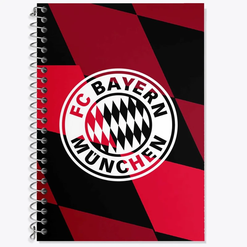 دفتر لغت 50 برگ خندالو مدل باشگاه بایرن مونیخ کد 26685