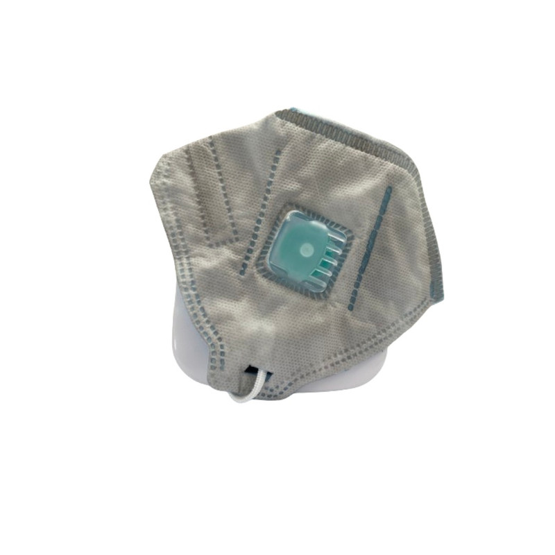 ماسک تنفسی میعادنوین مدل FFP2فیلتردار 4لایه بسته 12عددی