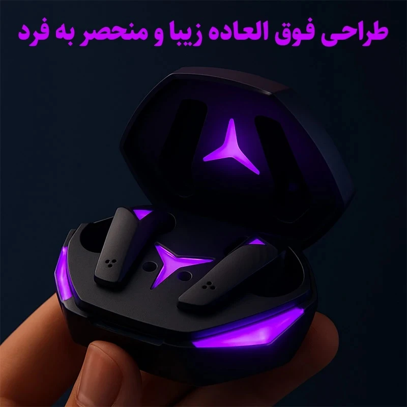 عکس شماره 7 : هدفون بی سیم موزیک آپولو مدل tws.dx22