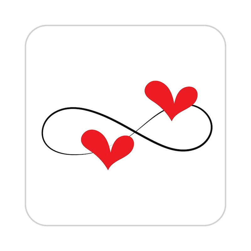 زیر لیوانی کاکتی طرح عاشقانه مدل mp37530