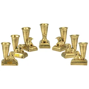 مجموعه ظروف هفت سین 7 پارچه تندیس و پیکره شهریار طرح ریتون گاو کد HS150