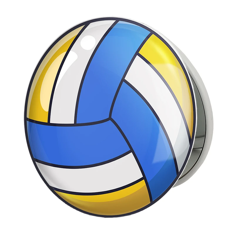 آینه جیبی خندالو طرح والیبال Volleyball مدل تاشو کد 26418 
