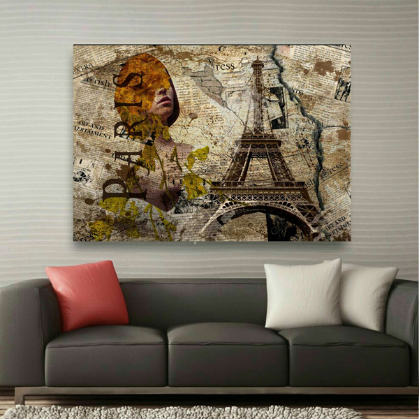  تابلو بوم طرح ایفل مدل TB943