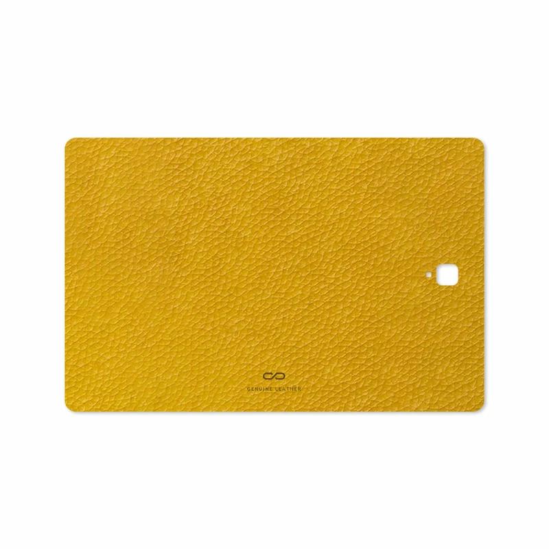 برچسب پوششی ماهوت مدل Mustard-Leather مناسب برای تبلت سامسونگ Galaxy Tab S4 10.5 2018 T830
