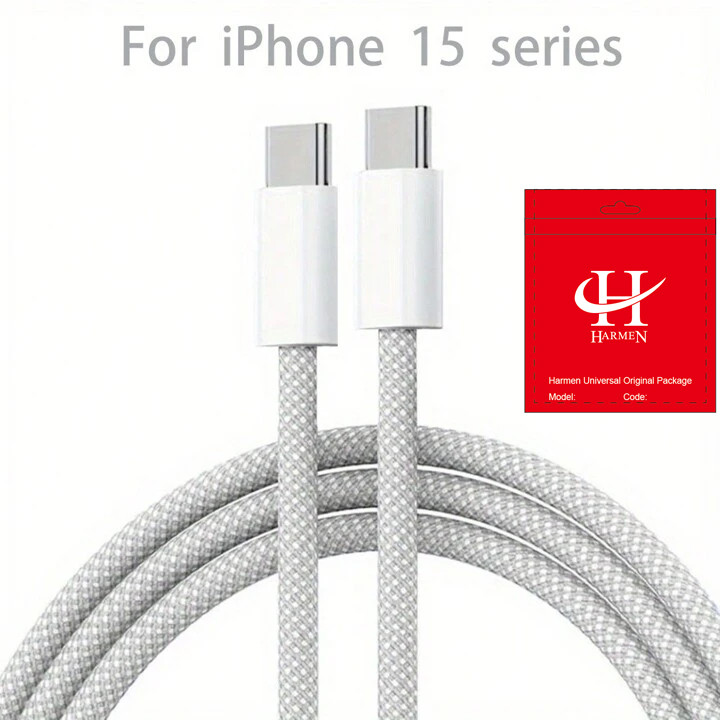 کابل USB-C هارمن مدل APPLEIPHONE15MAXPRO طول 1 متر