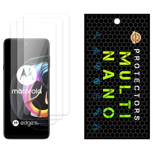 Multi Nano X-S3N Screen Protector For Motorola Edge 20 Fusion Pack of 3