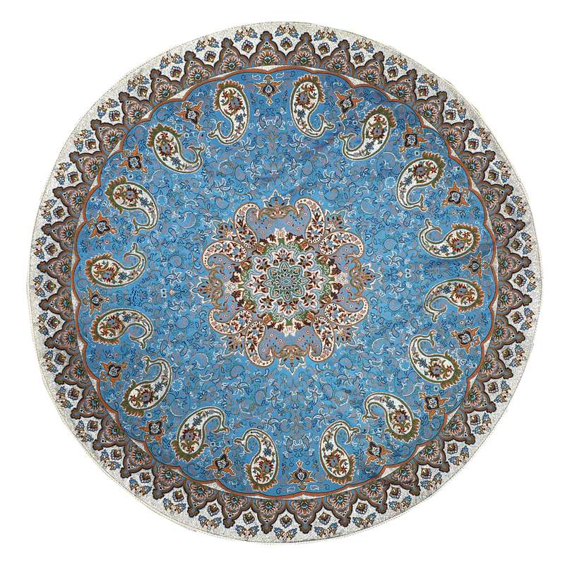 رومیزی ترمه مدل نسترن کد GBHY1-1