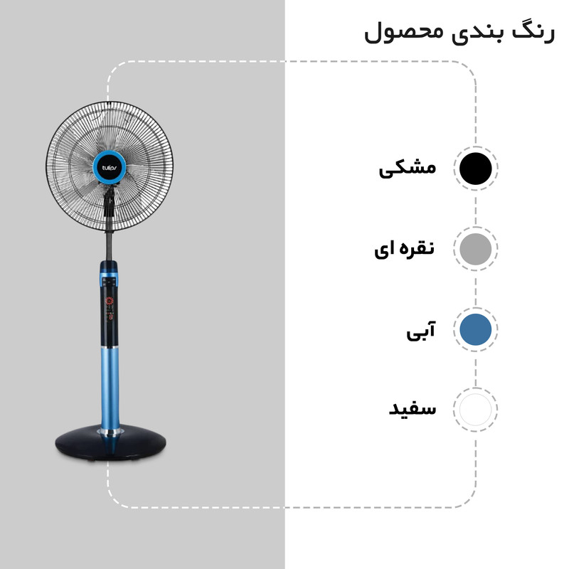 پنکه تولیپس مدل SF-404R