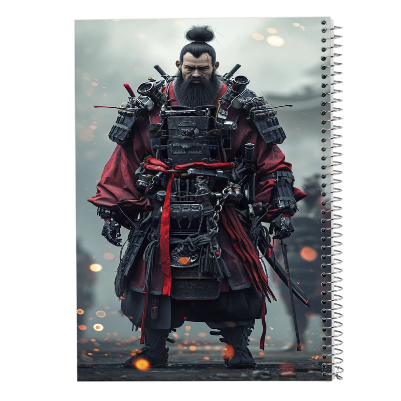 دفتر ژورنال نویسی 50 برگ مدوپد مدل نقطه ای طرح جنگجو کد DF14867