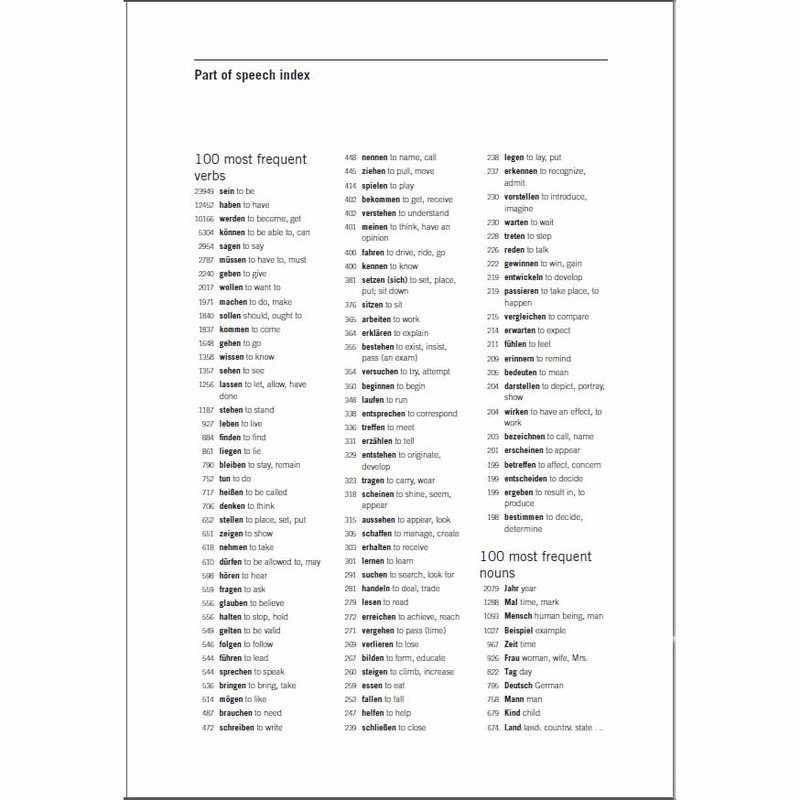 کتاب A frequency dictionary of German -Core vocabulary اثر learners chirner kav نشر دولت علم