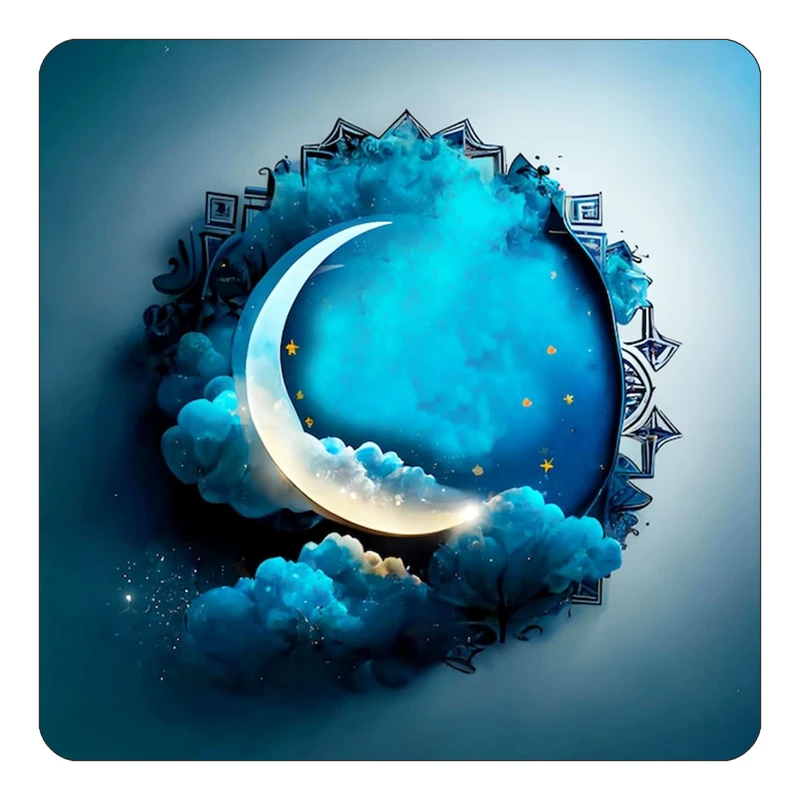 مگنت کاکتی طرح ماه و ستاره مدل mp51059