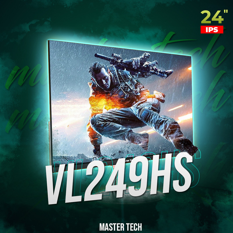 مانیتور مسترتک مدل Gaming Master VL249HS IPS HDR Gsync Freesync speaker سایز 24 اینچ