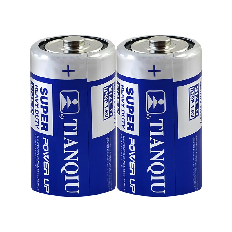 باتری D تیانکیو مدل سایز بزرگ بسته ۲ عددی