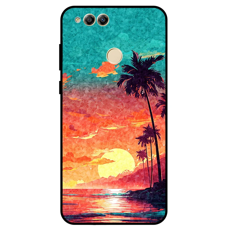 کاور مگافون طرح تابستان مدل 8000 مناسب برای گوشی موبایل آنر 7x       