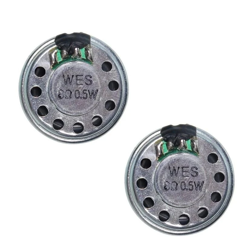 بلندگو 8 اهم 0.5 وات مدل 30mm بسته 2 عددی